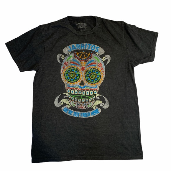 jarritos Tops - Jarritos “we’re not from here” graphic tee shirt